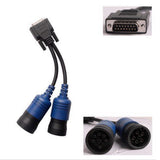 Maxbell 6 Pin and 9 Pin Y Deutsch Interface Adapter for NEXIQ 125032 USB Link