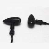 Maxbell Motorcycle   Rear Light Silver Tail Blinker for Suzuki Harley Black