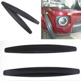 Maxbell 269C Car Carbon Fiber Protector Anti Crash Bumper Guard Strip Sticker 2PCS