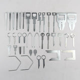 Maxbell Universal Pack of 38 Car Stereo CD Radio Head Removal Repair Kit