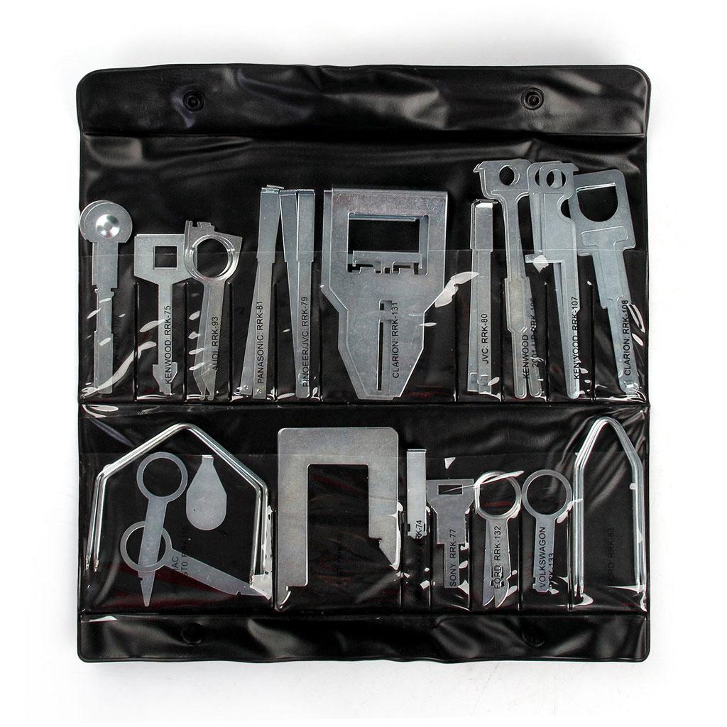 Maxbell Universal Pack of 38 Car Stereo CD Radio Head Removal Repair Kit