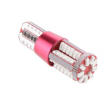 Maxbell T10 4014 SMD 57 LED Red Car Auto Lamp 12V Wedge Tail Side Light Bulb