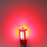 Maxbell T10 4014 SMD 57 LED Red Car Auto Lamp 12V Wedge Tail Side Light Bulb