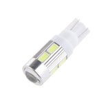 Maxbell T10 5630 10SMD White Car Side Wedge Tail Parking Light Bulb Instrument Door LED Lamp