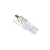 Maxbell T10 5630 10SMD White Car Side Wedge Tail Parking Light Bulb Instrument Door LED Lamp