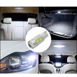 Maxbell T10 5630 10SMD White Car Side Wedge Tail Parking Light Bulb Instrument Door LED Lamp