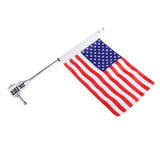 Maxbell Motorcycle Antenna Flag Mount Bolts Kit United States of America for Harley