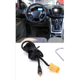 Maxbell Mini-ISO Connection Radio Navigation Units 3.5 AUX Adapter 1M Data Cables