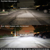 Maxbell LED Headlight Bulbs H13 (9008 Hi/Low) 7200Lm 80W 6000K Cool White