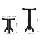 Maxbell Car Back Seat Headrest Mount Holder Support 360° Rotating Kit for iPad Tablet PC