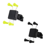 Maxbell Metal Rubber Bike Handlebar Mount Phone Holder Cradle Fruit Green