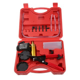 Maxbell Hand Held Brake Bleeding Vacuum Pump Bleeder Tester Garage Tool for Car Van Bike