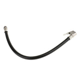 Maxbell Motorcycle Car 1/4PT Male Threaded Rubber Inflating Hose Air Tire Pump Black