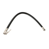 Maxbell Motorcycle Car 1/4PT Male Threaded Rubber Inflating Hose Air Tire Pump Black