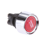 Maxbell Car Engine Start Push Button Switch Red LED Illumination Ignition Starter