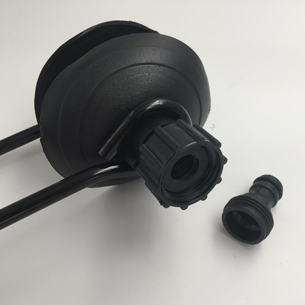 Maxbell Round Muff Motor Flusher for Boats Flush Away Sand/Salt Outboard Lower