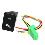 Maxbell 4 Pieces Push Switch White LED For Toyota Sequoia Highlander 2008-up