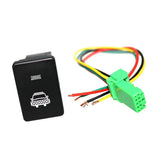 Maxbell Headlight & Power Push Switch White LED For Toyota Sequoia Highlander 2008-