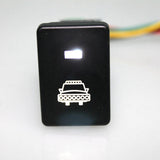 Maxbell Headlight & Power Push Switch White LED For Toyota Sequoia Highlander 2008-