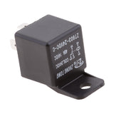 Maxbell 3 Pieces Universal Car Auto Truck DC 24V 80A 80 AMP SPDT 5 Pin Relays BlackRelays