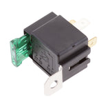 Maxbell 3 Pieces 24V 30A 4 Pin SPST Relay With Fuses Automotive Electronic
