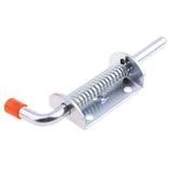Maxbell Metal Lock Barrel Bolt Spring Loaded Latch 5.8" Long for Grip Heavy Duty