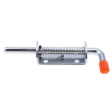 Maxbell Metal Lock Barrel Bolt Spring Loaded Latch 5.8" Long for Grip Heavy Duty