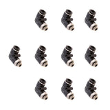 Max 10 Pieces Air Water Hose Tube Elbow Push In Pneumatic Fittings DPL-G-G8-G01