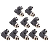 Max 10 Pieces Air Water Hose Tube Elbow Push In Pneumatic Fittings DPL-G-G10-G02
