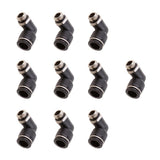 Max 10 Pieces Air Water Hose Tube Elbow Push In Pneumatic Fittings DPL-G-G12-G02