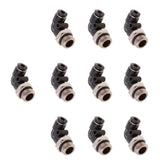 Max 10 Pieces Air Water Hose Tube Elbow Push In Pneumatic Fittings DPL-G-G4-G02
