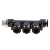 Max 2 Pieces Air Water Hose Tube 5 Way Push In Pneumatic Fittings DPKB-DPKB10