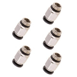 Max 5PCS Air Water Hose Tube Straight Push In Pneumatic Fittings DPC-G-C6-G01