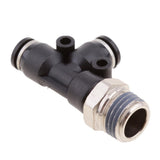 Max 5 Pieces Air Water Line Hose Tube Triple Push In Pneumatic Fitting DPD-D4-02