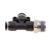 Max 5 Pieces Air Water Line Hose Tube Triple Push In Pneumatic Fitting DPD-D4-02