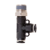 Max 5 Pieces Air Water Line Hose Tube Triple Push In Pneumatic Fitting DPD-D4-02