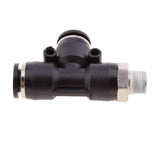 Max 5 Pieces Air Water Line Hose Tube Triple Push In Pneumatic Fitting DPD-D8-01