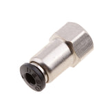 Max 5PCS DPCF4-01 Air Water Hose Tube Push In Female Thread Pneumatic Fittings