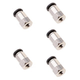 Max 5PCS Air Water Hose Tube Push In Female Thread Pneumatic Fittings DPCF6-M5