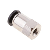 Max 5PCS Air Water Hose Tube Push In Female Thread Pneumatic Fittings DPCF6-M5