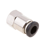 Max 5PCS Air Water Hose Tube Push In Female Thread Pneumatic Fittings DPCF6-M5
