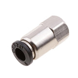 Max 5PCS Air Water Hose Tube Push In Female Thread Pneumatic Fittings DPCF6-01