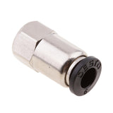 Max 5PCS Air Water Hose Tube Push In Female Thread Pneumatic Fittings DPCF6-01