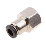 Max 5PCS Air Water Hose Tube Push In Female Thread Pneumatic Fittings DPCF6-02