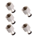 Max 5PCS Air Water Hose Tube Push In Female Thread Pneumatic Fittings DPCF6-03
