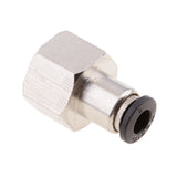 Max 5PCS Air Water Hose Tube Push In Female Thread Pneumatic Fittings DPCF6-03