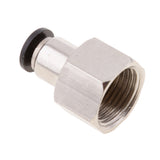 Max 5PCS Air Water Hose Tube Push In Female Thread Pneumatic Fittings DPCF6-03