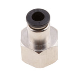 Max 5PCS Air Water Hose Tube Push In Female Thread Pneumatic Fittings DPCF6-03