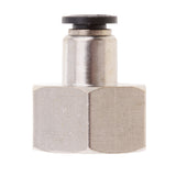 Max 5PCS Air Water Hose Tube Push In Female Thread Pneumatic Fittings DPCF6-04