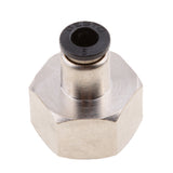 Max 5PCS Air Water Hose Tube Push In Female Thread Pneumatic Fittings DPCF6-04